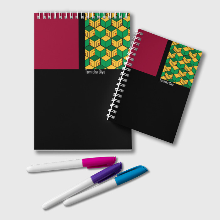 Блокнот Гию Томиока Kimetsu no Yaiba фото