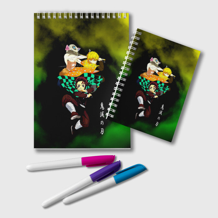 Блокнот Иноске Зеницу Танджиро фото