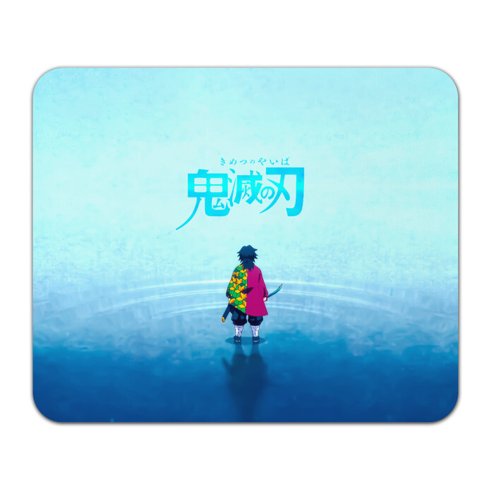 Коврик для мышки прямоугольный Гию Томиока Kimetsu no Yaiba фото