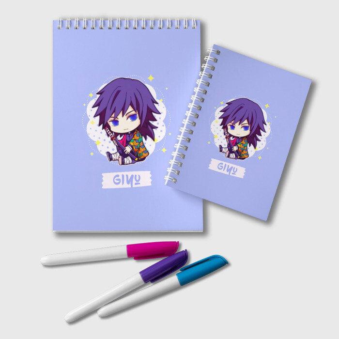 Блокнот Гию Томиока Kimetsu no Yaiba фото