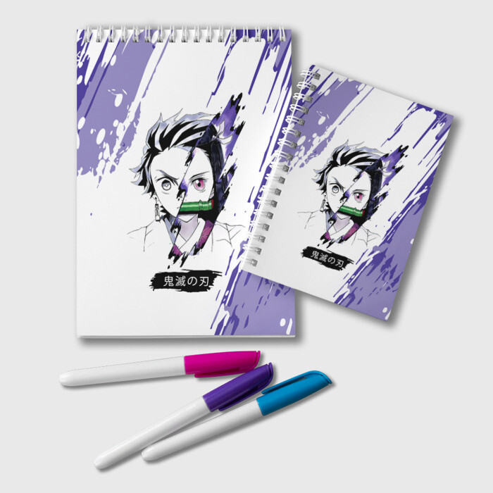Блокнот Танджиро и Незуко Камадо фото