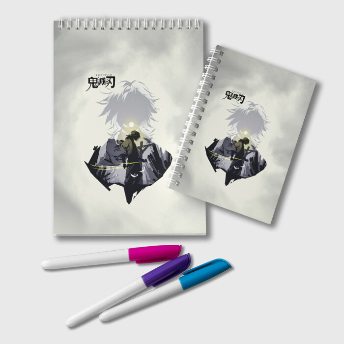 Блокнот Giyuu Tomiyoka Kimetsu no Yaib фото