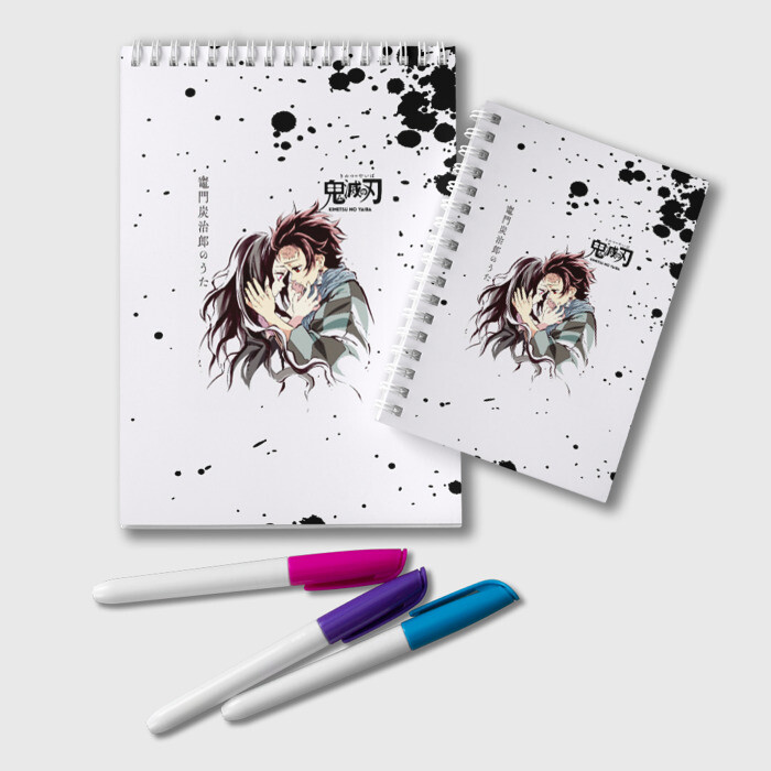 Блокнот Танджиро и Незуко Камадо фото