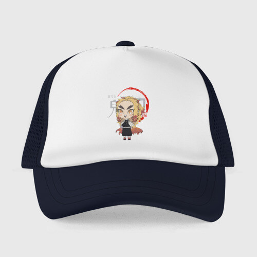 Детская кепка тракер Кёджуро Ренгоку Kimetsu no Yaiba фото