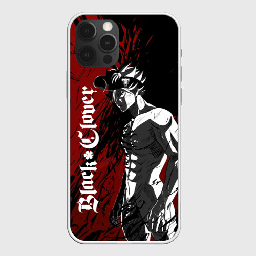 Чехол для iPhone 12 Pro Max Мощный торс Аста Чёрный клевер фото