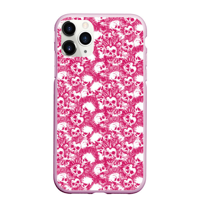 Чехол для iPhone 11 Pro матовый Punks not Dead фото